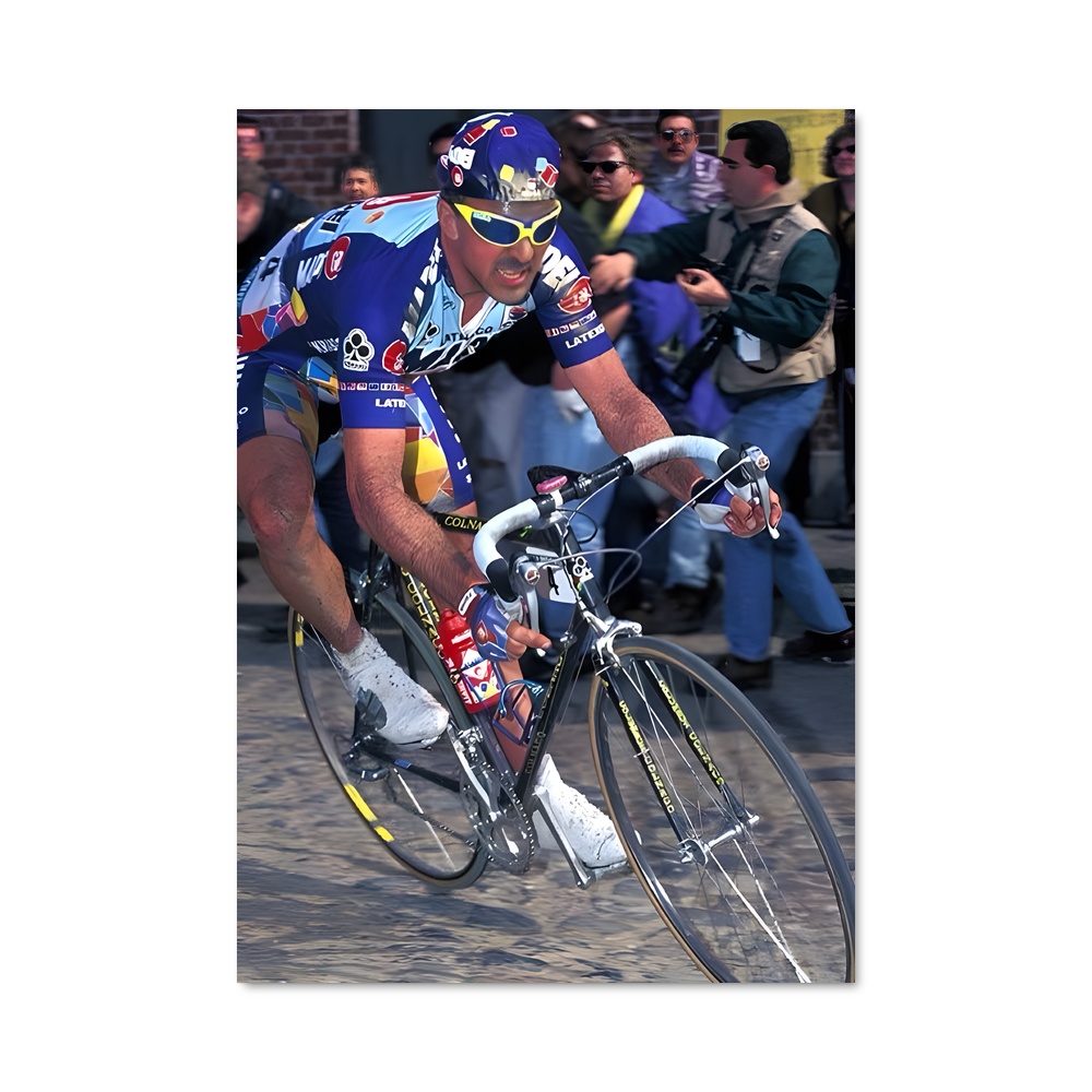 Poster Johan museeuw – affiche Cyclisme